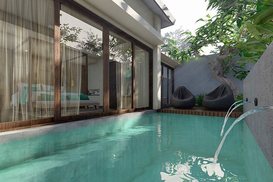 Hotel Cross Bali Breakers à Jimbaran Extérieur photo